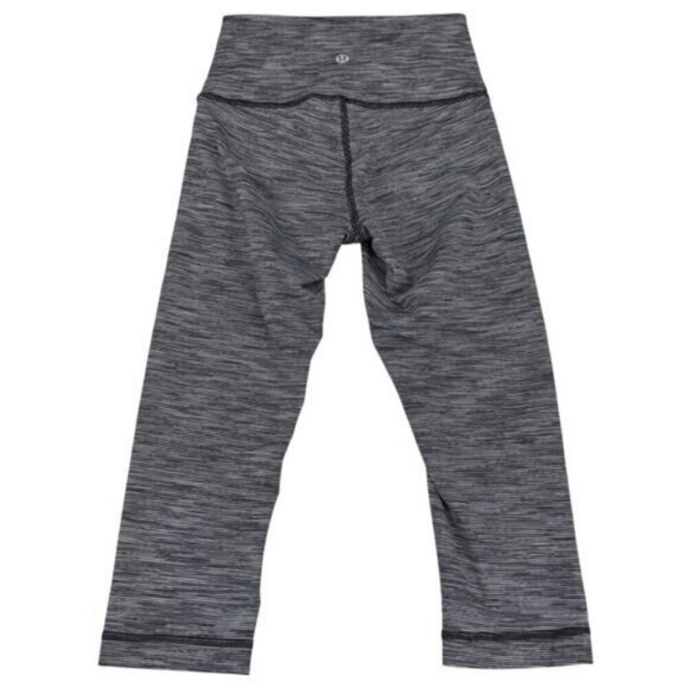 Lululemon Wunder Under Hi-Rise 17" In Wee Are From Space Black Slate Size 2 - Picture 6 of 7